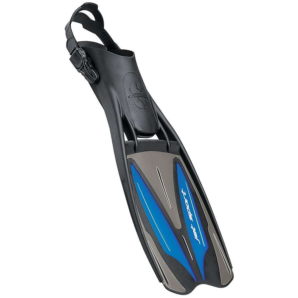 Amazon.com : SCUBAPRO Jet Sport Adjustable Diving Fin (Black